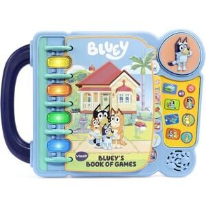 🔥 VTech Bluey's Book of Games Baby and Toddler Toys Learning Baby Books BNWT🔥